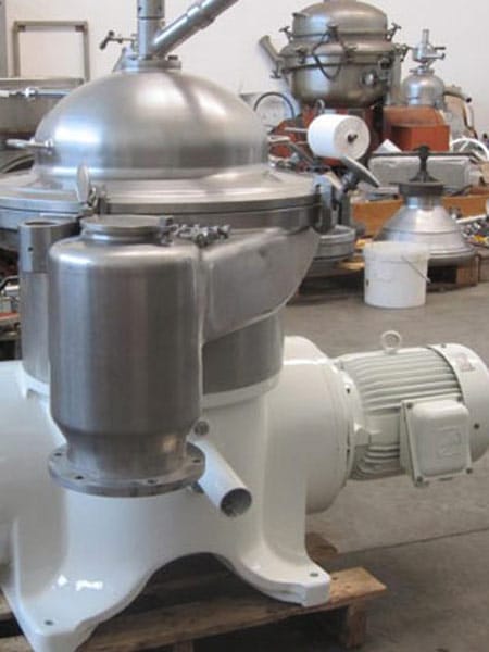 Skimmed-milk-centrifuges